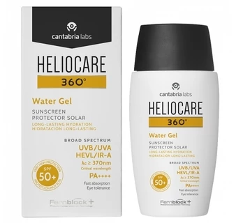Сонцезахисний зволожуючий гель Cantabria Heliocare 360 ​​&ordm; Water-Gel SPF 50+, 50 мл