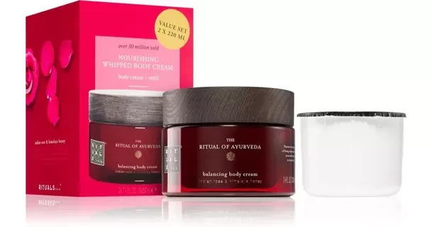 Крем для тіла + рефіл Rituals Ayurveda, 220+220 мл.
