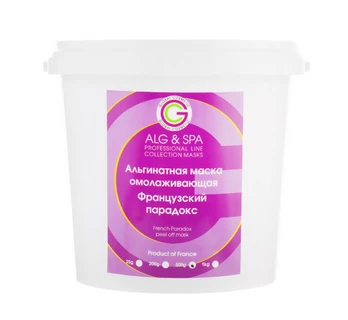 Альгінатна маска омолоджуюча "Французький парадокс" ALG&amp;SPA